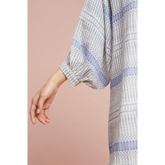 Anthropologie MAEVE Lena Yarn Dyed Oversized Tunic Top Shirt Buttondown Small - Picture 6 of 16